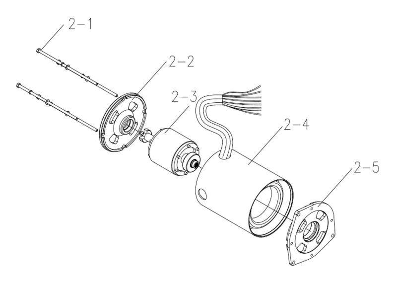 1SS-1C-20 Motor Assembly