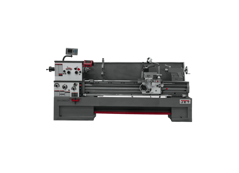 GH-2280ZX With ACU-RITE 203 DRO With Taper Attachment and Collet Closer