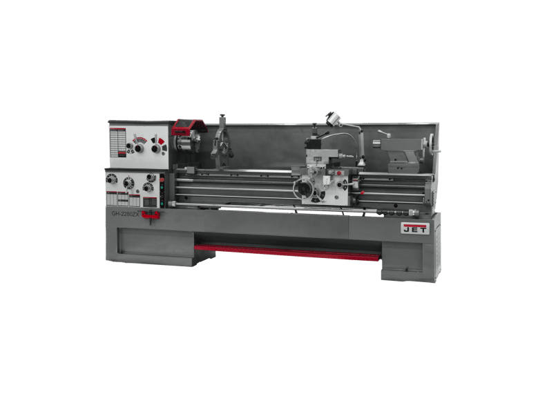 GH-2280ZX, 3-1/8" Spindle Bore Geared Head Lathe