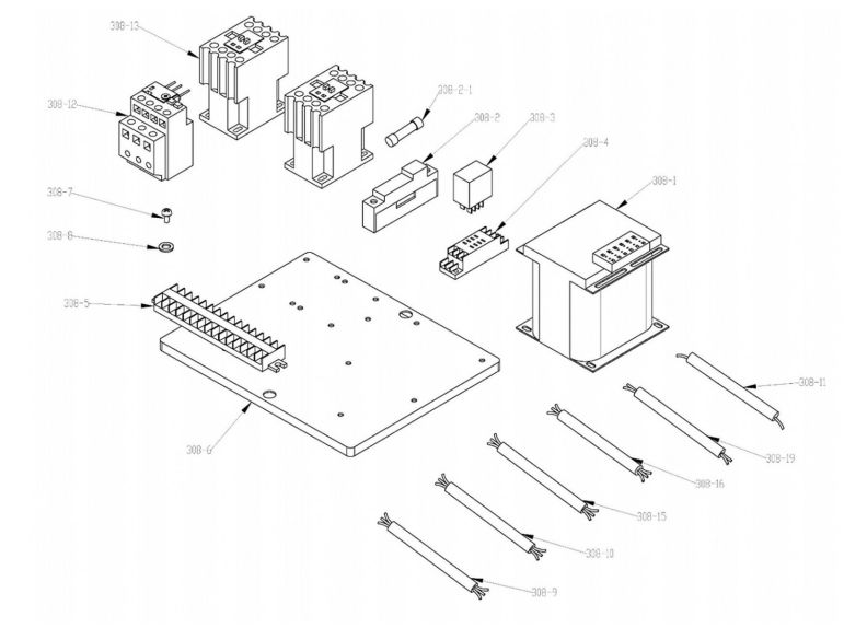 MBS-1018-1 Electrical Box Assembly 