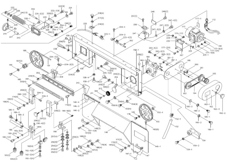 J-7040M-4 Head Assembly