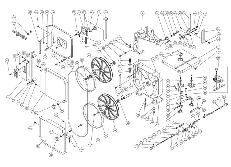 J-8201VS Saw Head Assembly