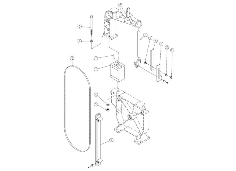 J-8203K Riser Block Assembly