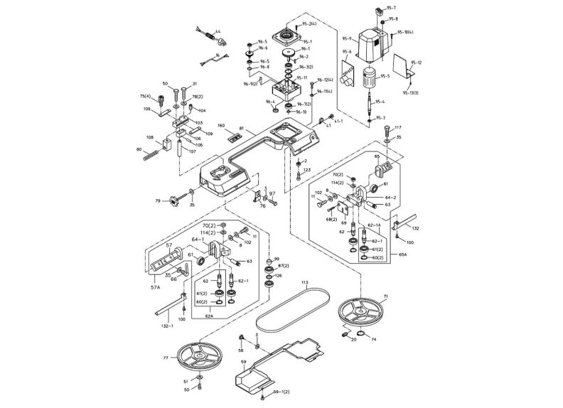 HVBS-56V Bow Assembly 