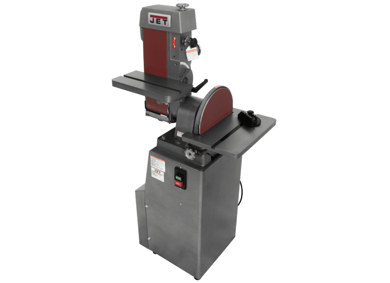 J-4200A, 6" x 48" Industrial Combination Belt and 12" Disc Finishing Machine 115V 1Ph