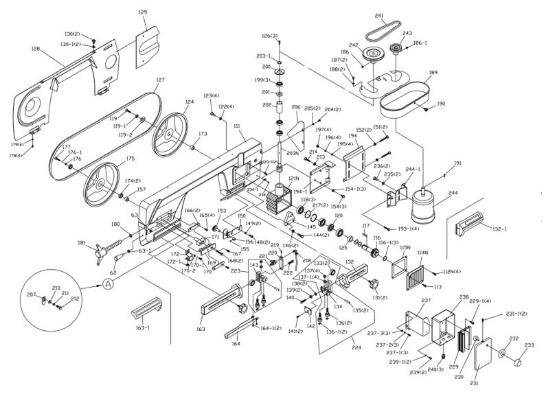 HVBS712DV Bow Assembly