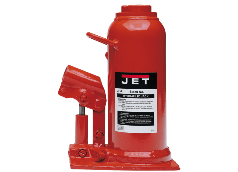 JHJ-8, 8-Ton Hydraulic Bottle Jack 
