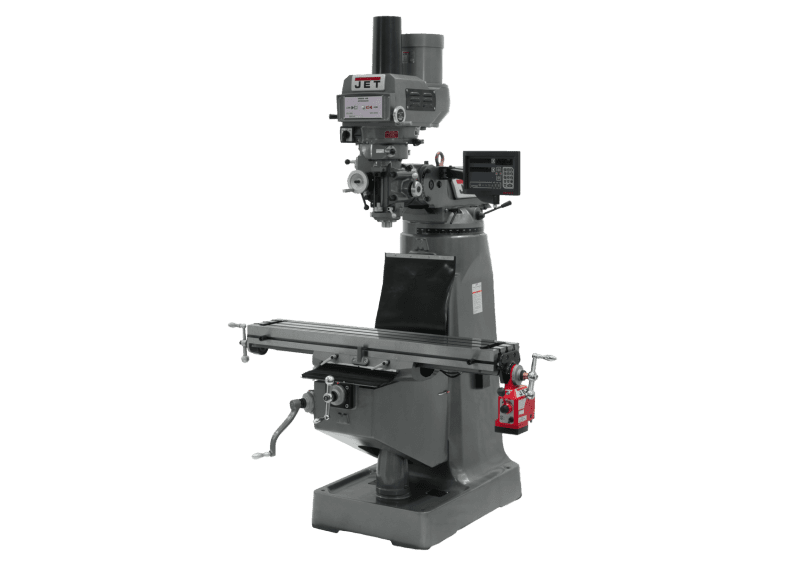 JTM-4VS Mill With Newall DP700 DRO With X-Axis Powerfeed and Power Draw Bar