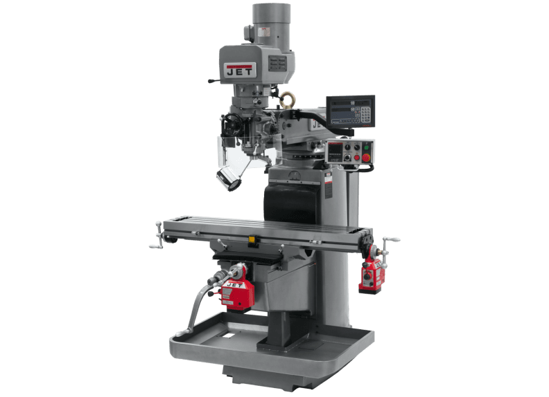 JTM-1050EVS2/230 Mill With 3-Axis Newall DP700 DRO (Quill) With X and Y-Axis Powerfeeds