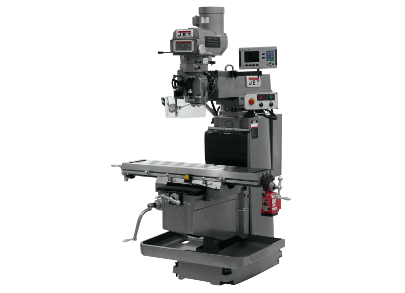JTM-1254VS with ACU-RITE 203 3X (K) DRO & X Powerfeed