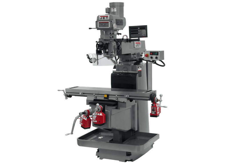 JTM-1254VS with NEWALL DP700 3X (Q) DRO, X, Y & Z Powerfeeds