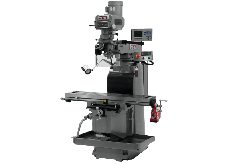 JTM-1254RVS with ACU-RITE 203 DRO, X Powerfeed