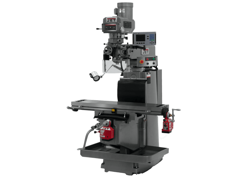 JTM-1254RVS with ACU-RITE 203 3X (K) DRO, X & Y Powerfeeds
