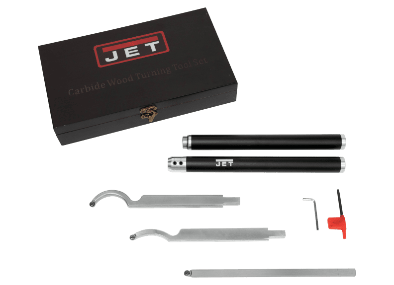 JET Woodturning Carbide Hollowing Chisels Set 5PC