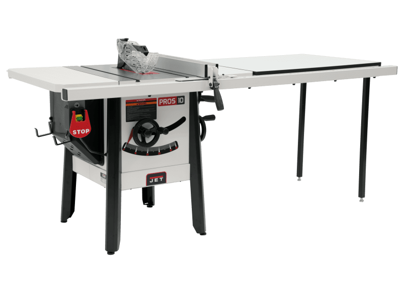 JPS-10 ProShop II, 10-Inch Table Saw, Steel Wings, Extension Table, 52-Inch Rip, 1Ph 115V