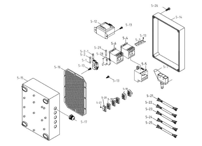 EHB-8VSM Electrical Assembly