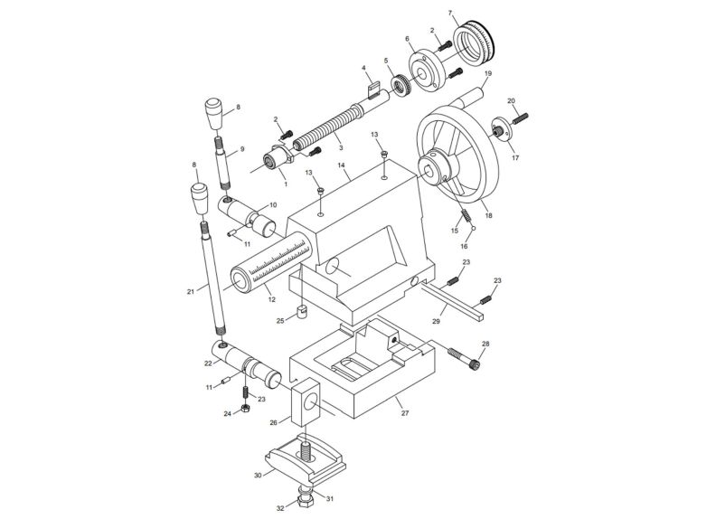 E-1236VS Bed Assembly