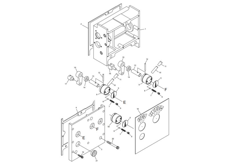 E-1236VS Gearbox Assembly
