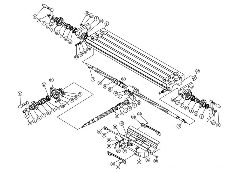 ETM-949EVS Table Assembly