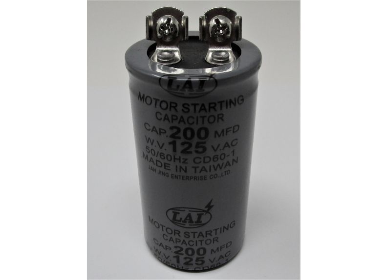 Start Capacitor 200Mfd, 125Vac | IBG8-06