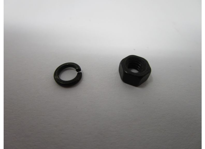 Hex Screw Nut And Spring Washer M4X4 Mm | JLP25A-11G