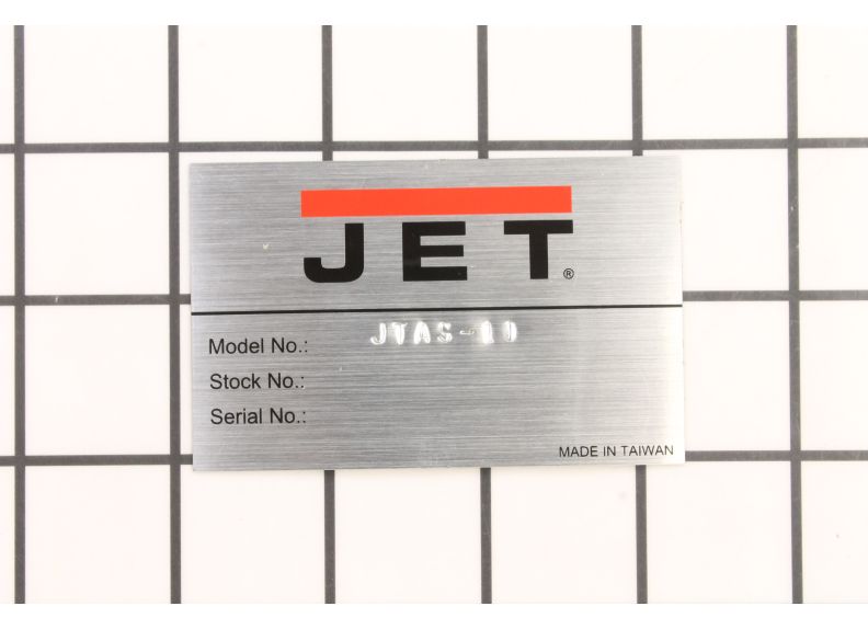Nameplate | JTAS10-30