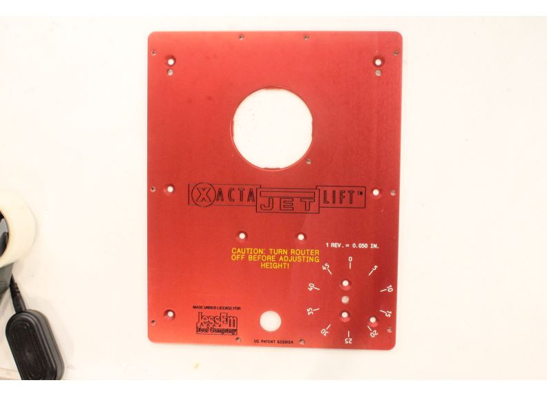 Aluminum Main Plate X-Lift | XLIFT-P0003-1