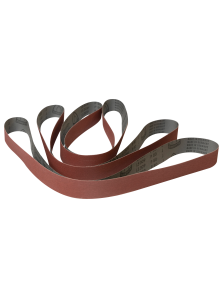 Aluminum Oxide Sanding Belts, 2" x 72", 80 Grit (3-Pack)