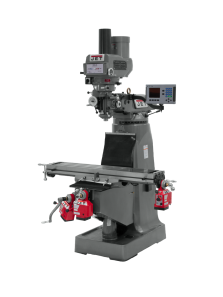 JTM-4VS Mill With 3-Axis ACU-RITE 203 DRO (Quill), X, Y and Z-Axis Powerfeeds With Power Drawbar