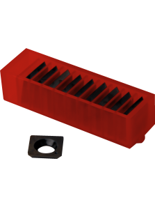 JJ-6HHBT 4 Sided Carbide Helical Head Blades (10 pieces)