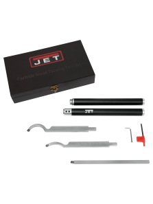 JET Woodturning Carbide Hollowing Chisels Set 5PC