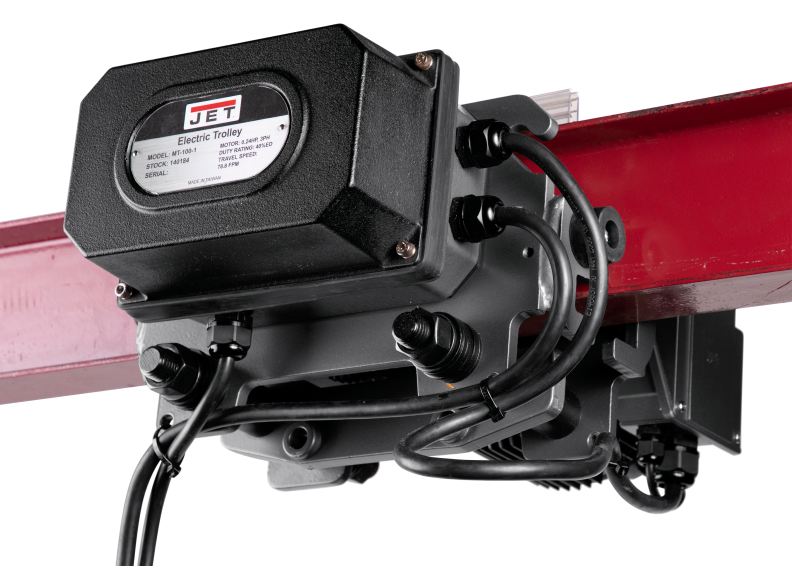 MT050, 1/2 Ton Two Speed Electric Trolley 3-Phase 460V