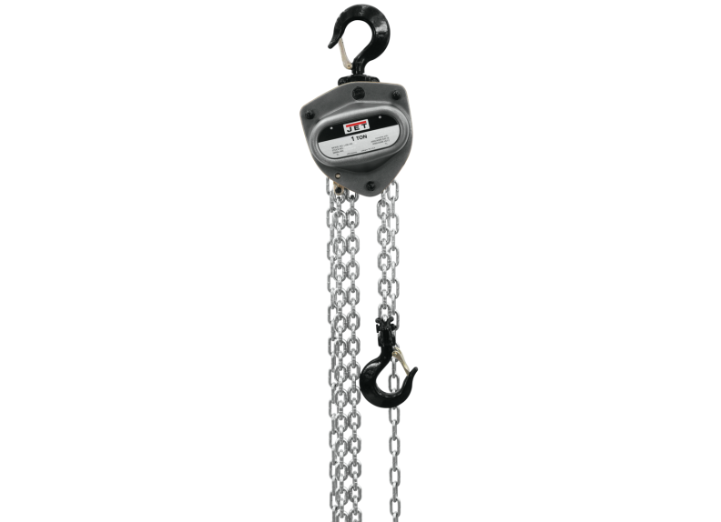 1-Ton Hand Chain Hoist with 15' Lift & Overload Protection | L-100-100WO-15