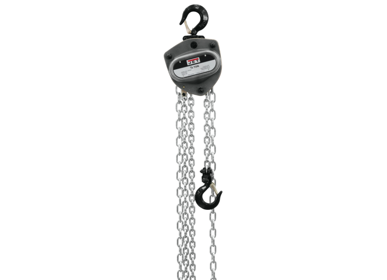 1/2-Ton Hand Chain Hoist with 30' Lift & Overload Protection | L-100-50WO-30