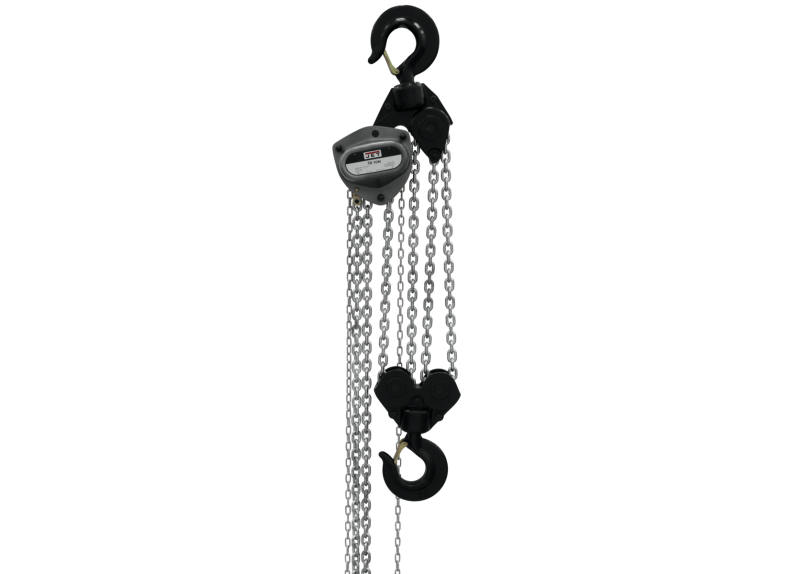 10-Ton Hand Chain Hoist with 30' Lift & Overload Protection | L-100-1000WO-30