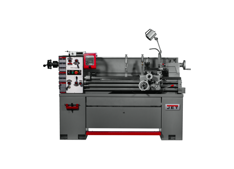 EVS-1440 Electronic Variable Speed lathe with Acu_rite 203 DRO, Taper Attachment & Collet Closer,3HP