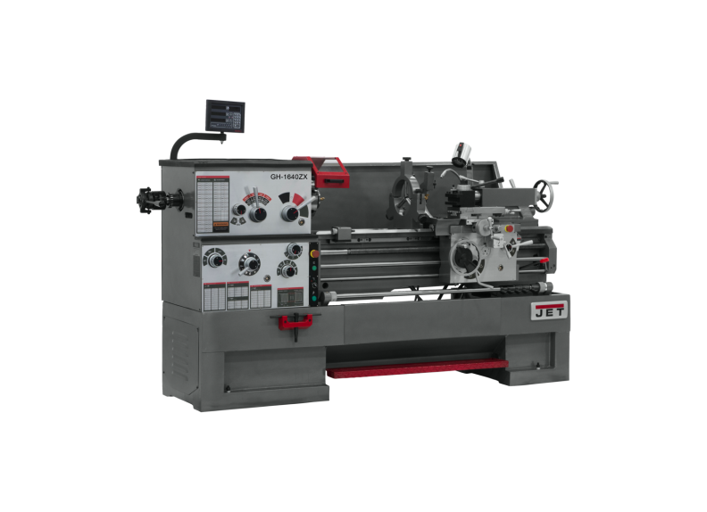 GH-1640ZX With Newall DP700 DRO With Taper Attachment and Collet Closer
