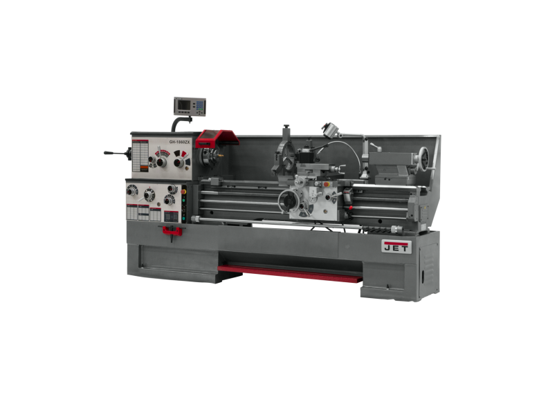 GH-1860ZX With Newall DP700 DRO With Taper Attachment and Collet Closer