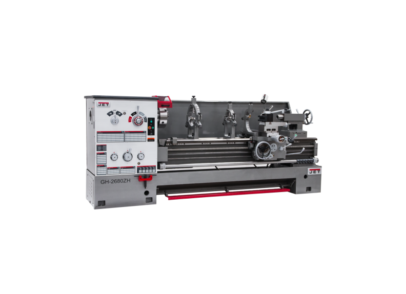 GH-2680ZH, 4-1/8" Spindle Bore Geared Head Lathe