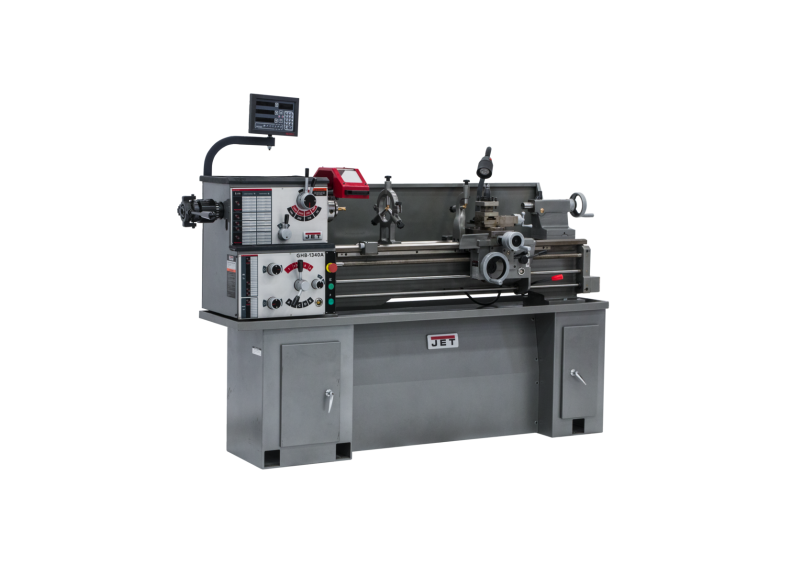 GHB-1340A Lathe With Newall NMS300 DRO With Collet Closer