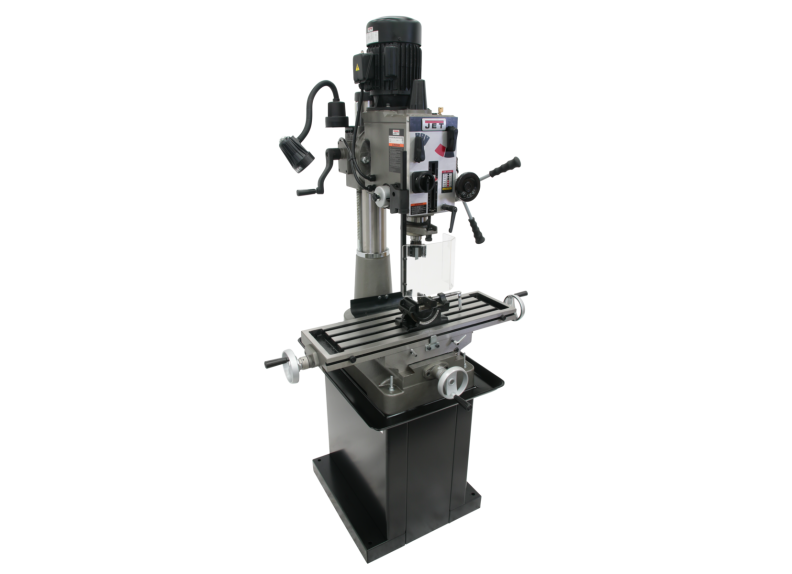 JMD-40GH Geared Head Mill/Drill with Newall DP500 2-Axis DRO & X-Powerfeed