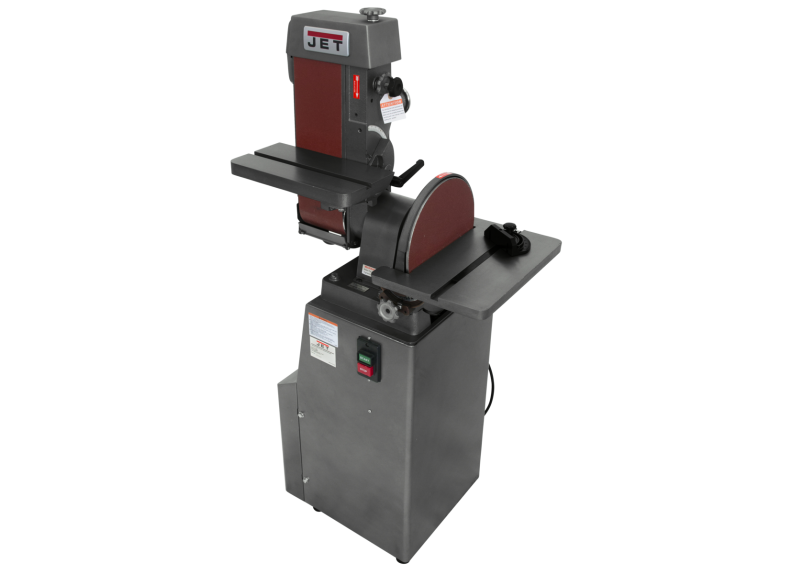 J-4200A-2, 6" x 48" Industrial Combination Belt and 12" Disc Finishing Machine 230V 1Ph