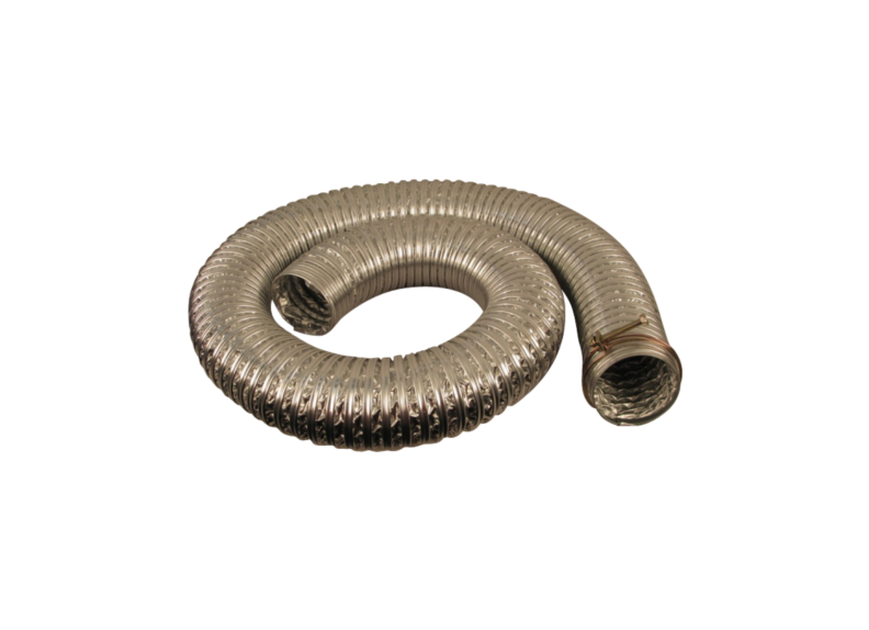 JET — Heat Resistant Dust Collection Hose, 3 in dia x 8 ft length, max 130 degrees