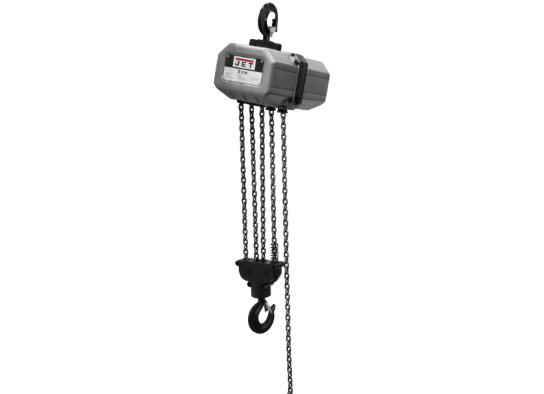 5SS-1C-10, 5-Ton Electric Chain Hoist 1-Phase 10' Lift