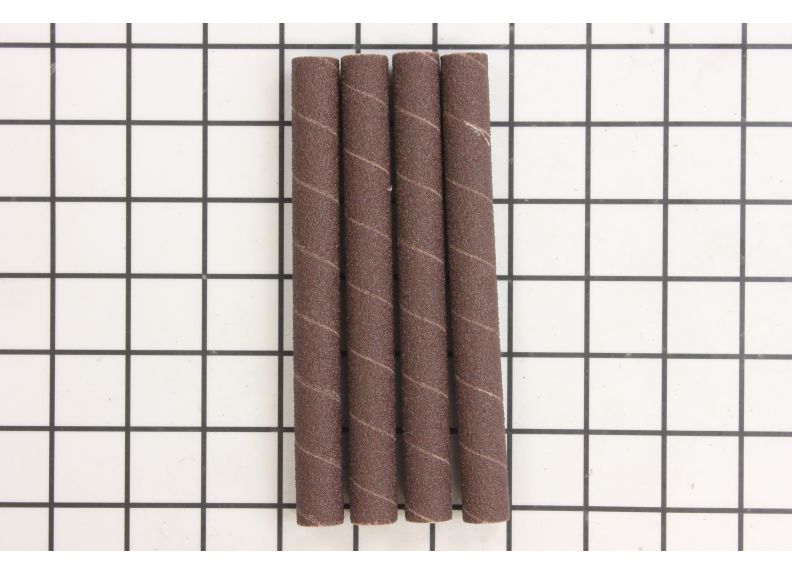 JET — Sanding Sleeves, 1/2 x 6 in, 60 Grit, Pack of 4