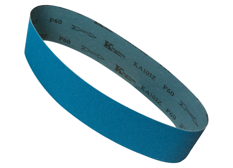 JET — Zirconium Oxide Sanding Belts (3), 4 x 36 in, 60 Grit