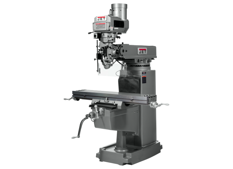 JTM-1050VS2 Mill With ACU-RITE 203 DRO With X and Y-Axis Powerfeeds