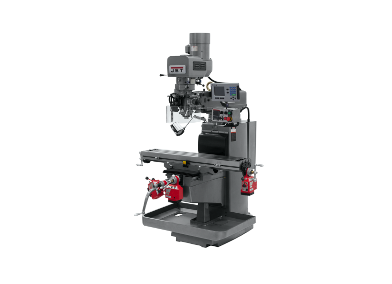JTM-1050EVS2/230 Mill With Acu-Rite 203 DRO With X, Y and Z-Axis Powerfeeds