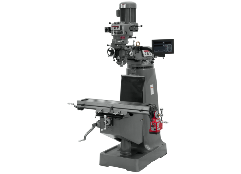 JTM-2 Mill With 3-Axis Newall DP700 DRO(Quill) With X-Axis Powerfeed