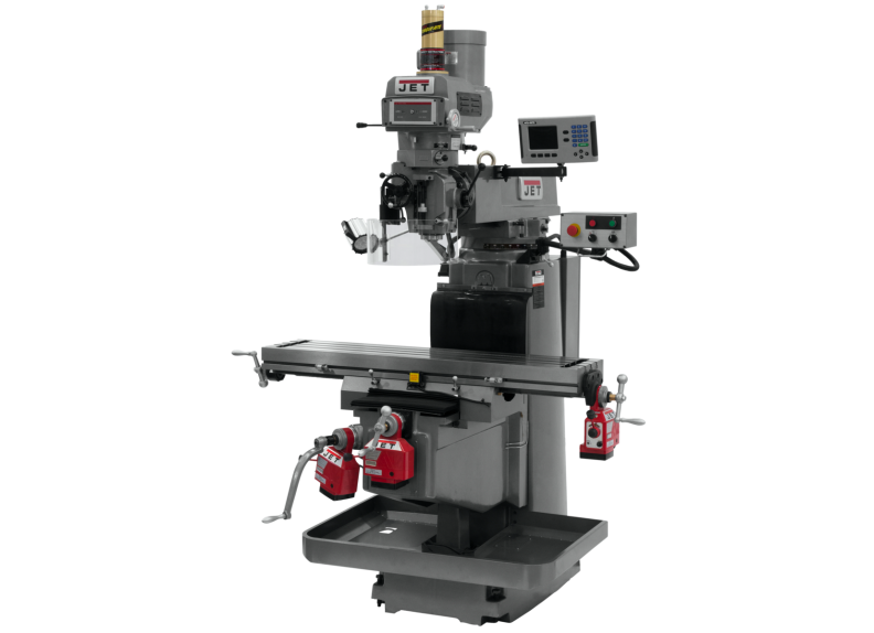 JTM-1254VS with ACU-RITE 203 DRO X, Y & Z Powerfeeds & Air Power Drawbar